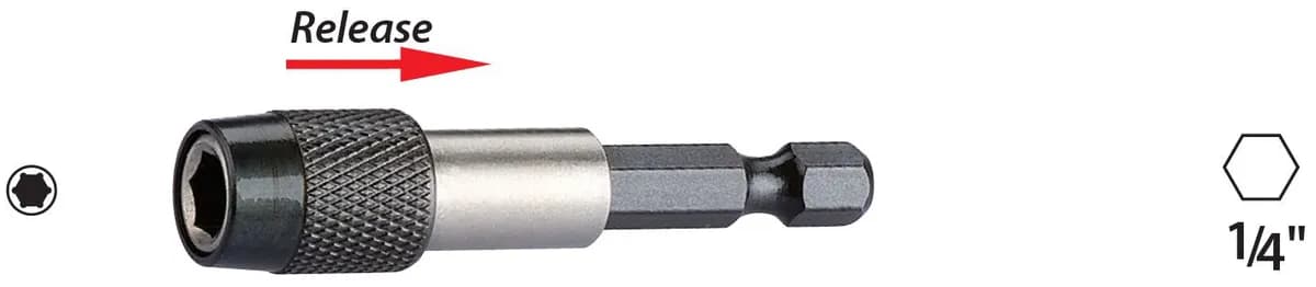 Proscr SCR16305 Hızlı Bits Uç 1/4"x60mm