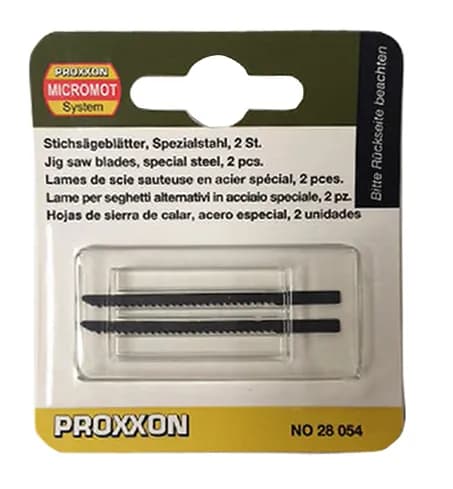 Proxxon 28054 Sts/E Ve Sts 12/E İçin Özel Çelik Dekupaj Testere Bıçakları thumbnail 2