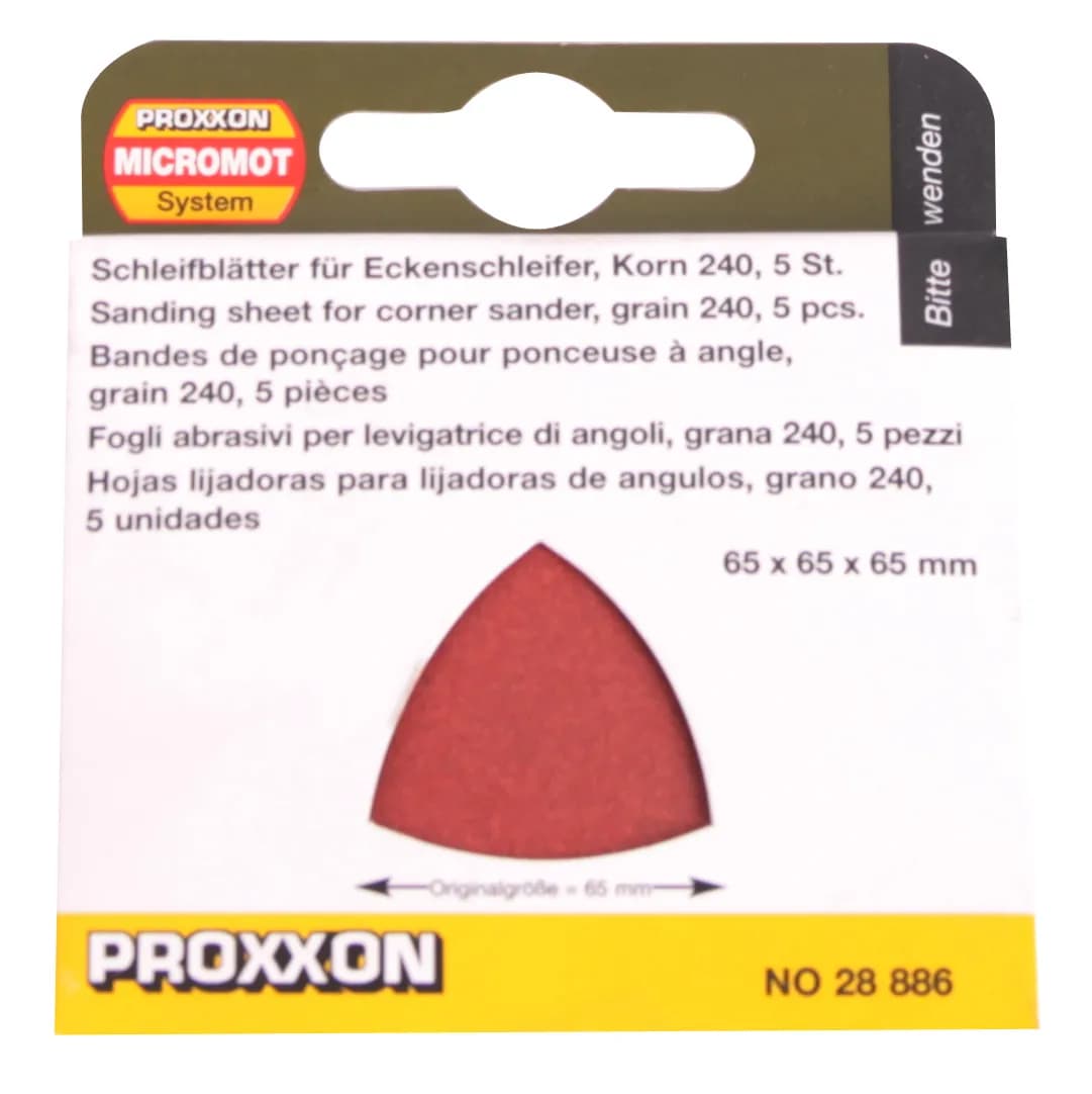 Proxxon 28886 Ozi/E İçin Korundum Zımpara Pedi - 280 Kum