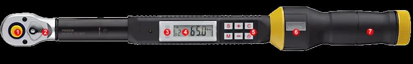 Proxxon Endüstriyel 23338 Elektronik Tork Anahtarı MC200/E
