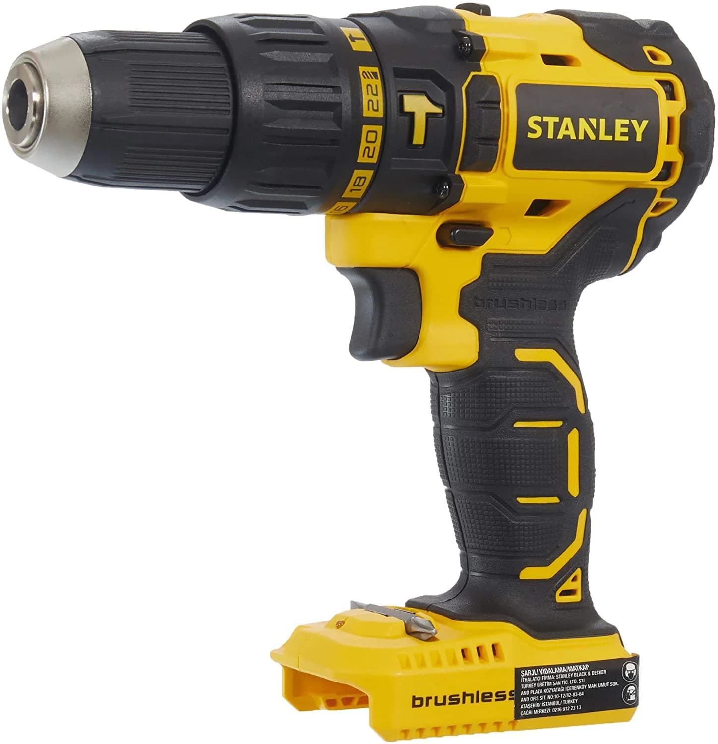 Stanley SBH20D2K 18V 2.0Ah FatMax Kömürsüz Çift Akülü Darbeli Matkap