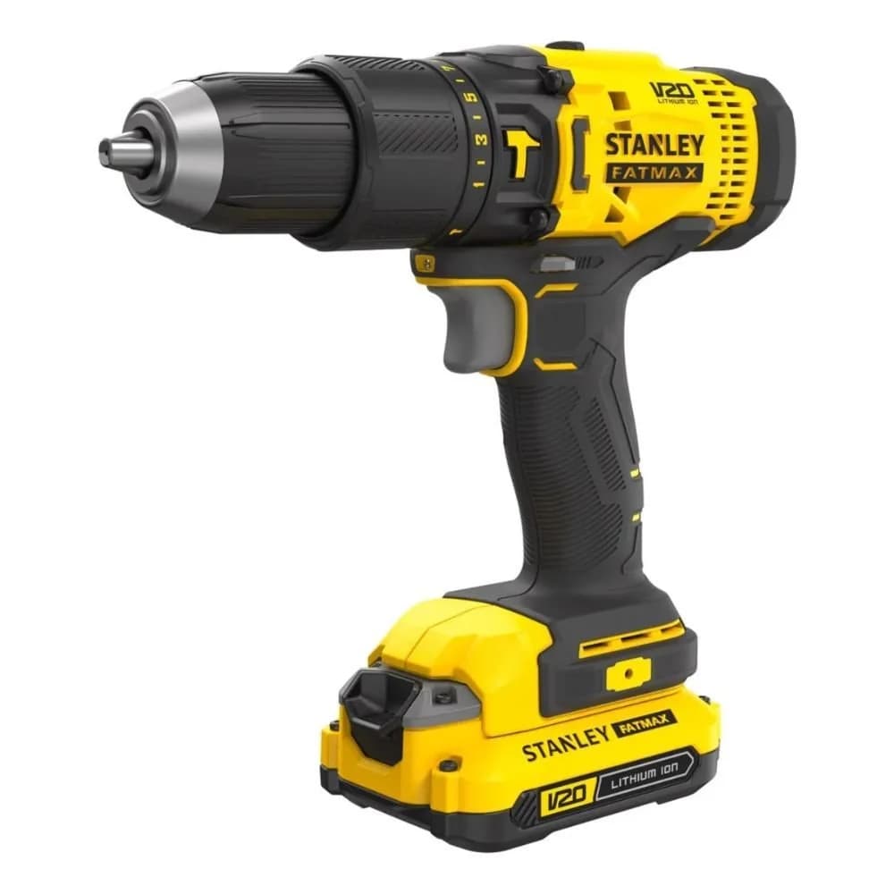 Stanley SCD700D2K 18V 2.0Ah FatMax V20 Çift Akülü Darbesiz Matkap