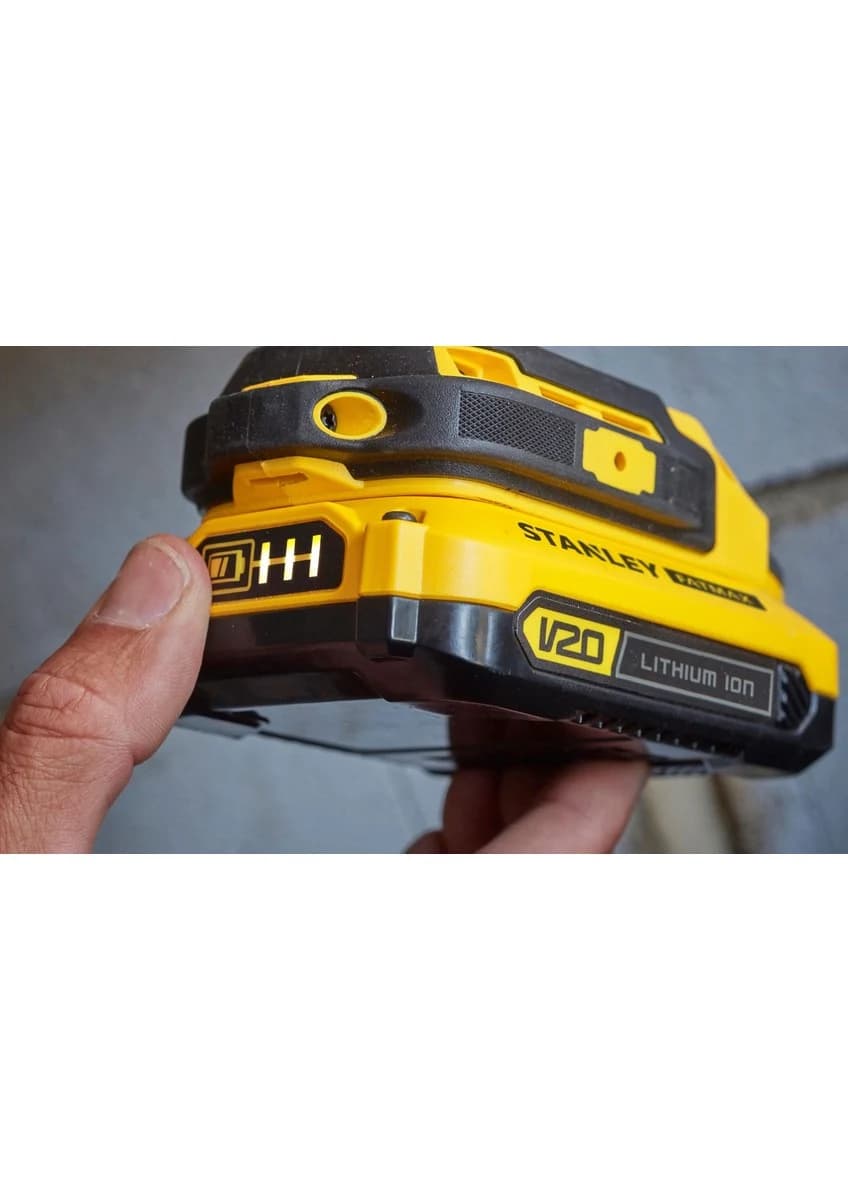 Stanley SCD718D2A 18V 2.0Ah FatMax Çift Akülü Darbeli Matkap ve 86 Parça Set thumbnail 3