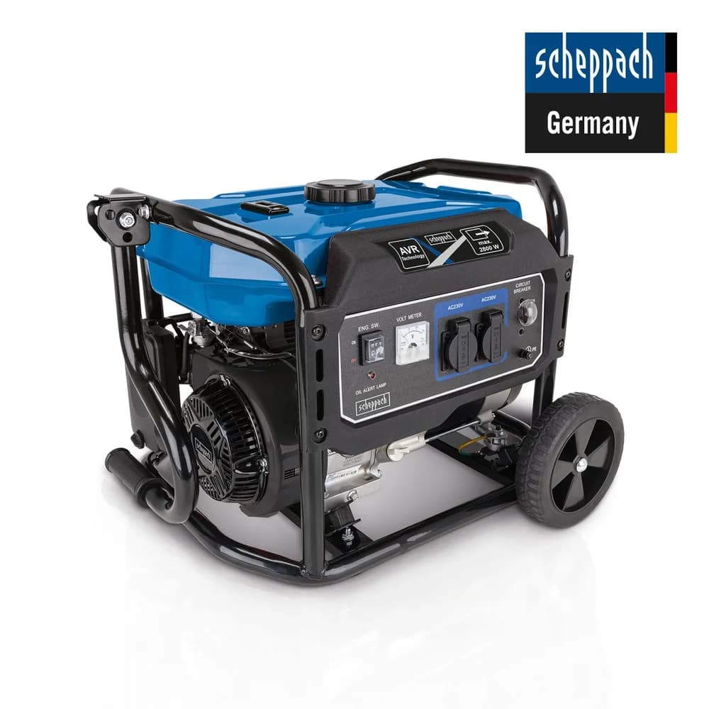 Scheppach SG3200X 2,8 kW Benzin Monofaze Jeneratör
