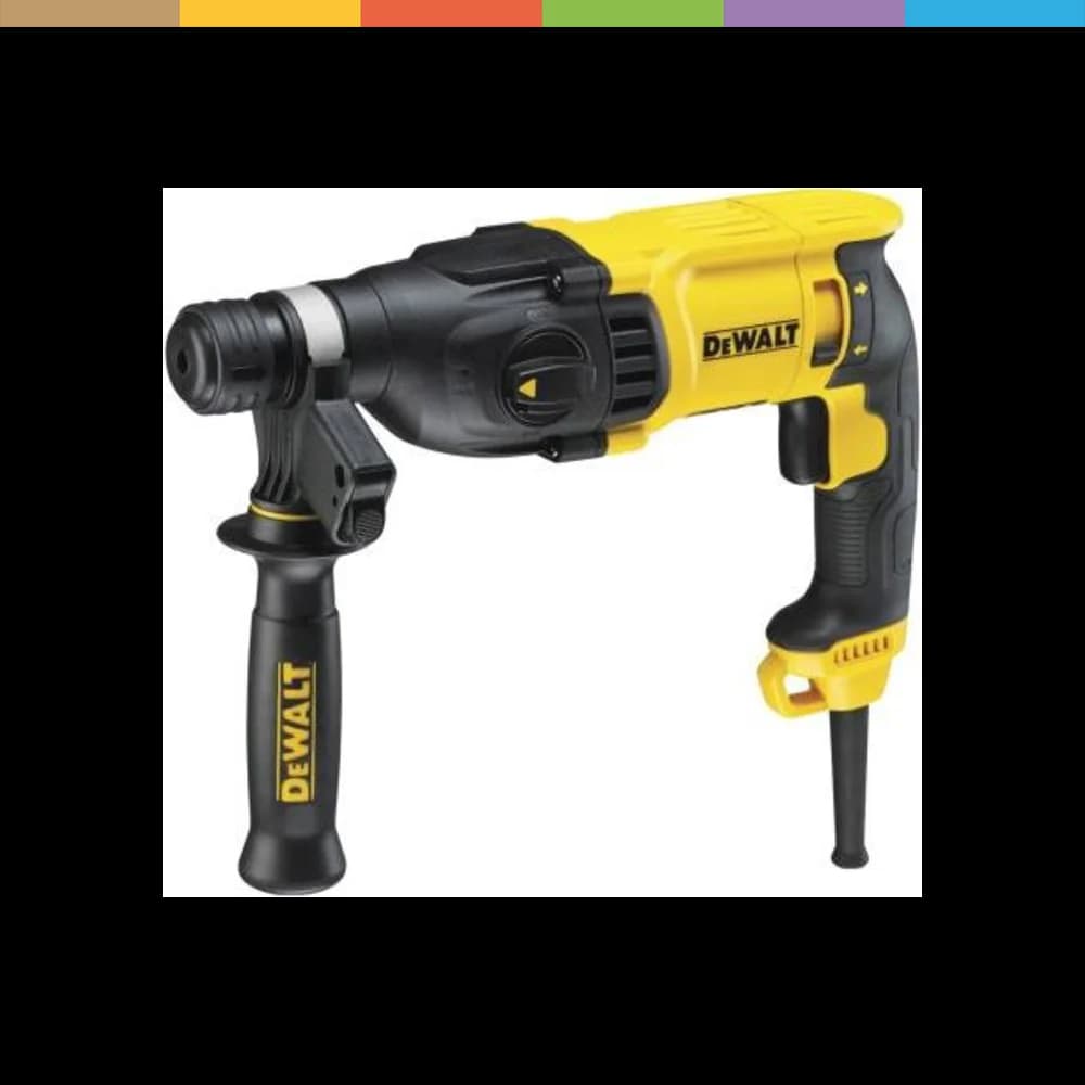 DeWalt D25133K 800WATT 26MM 3.0J PROFESYONEL SDS-PLUS KIRICI/DELICI PNÖMAT?K MATKAP