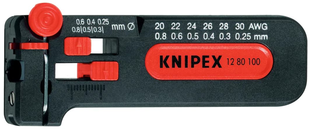 Knipex 1280100 İnce Kablo Sıyırma Aleti 100 mm
