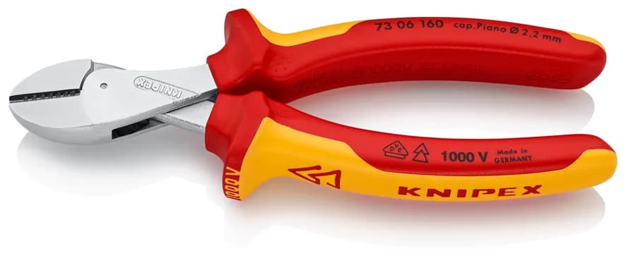 Knipex 7306160 X - Cut Yüksek Performanslı Hafif Yan Keski 160 mm