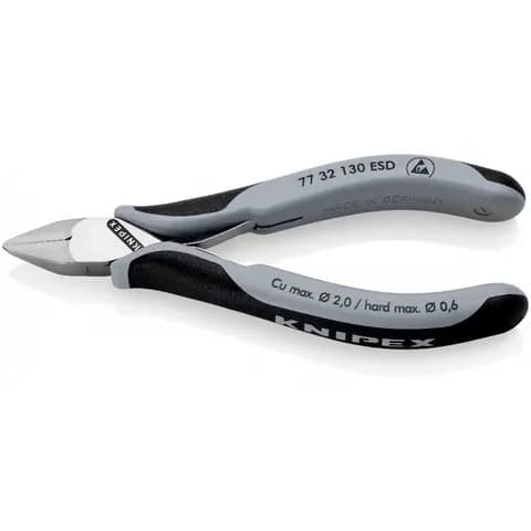 Knipex 7732130ESD Elektronikçi Yan Keski-Esd