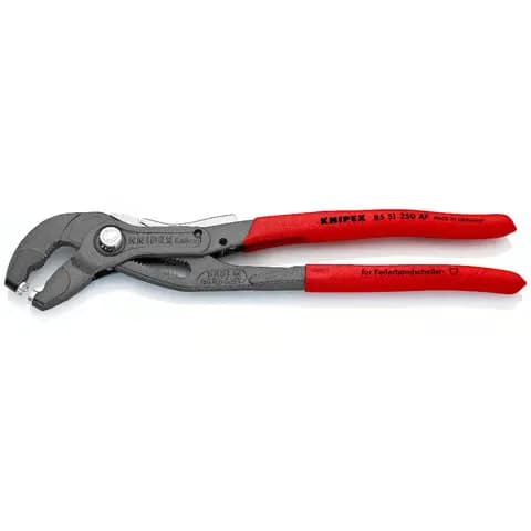 Knipex 8551250AF Hortum Kelepçe Pensesi Sabitleyici İle