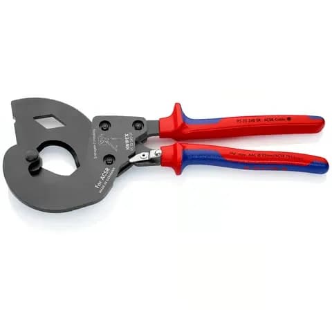 Knipex 9532340SR Acsr Havai Hat Kablo Kesme Makası (Çelik Gövdeli Havai Hat Kablolar İçin)