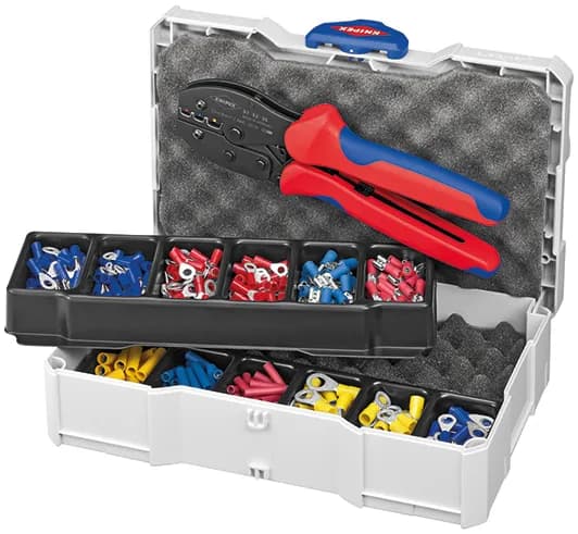 Knipex 979021 Çantalı Papuç Sıkma Seti