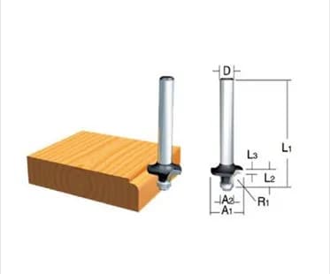 Makita D-09444 Freze Bıçağı 6x21 mm