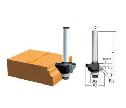 Makita D-09581 Freze Bıçağı 6x26 mm