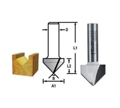 Makita D-47911 Freze Bıçağı 12x12.7 mm