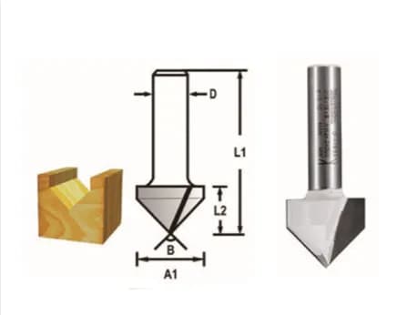 Makita D-48181 Freze Bıçağı 8x19 mm