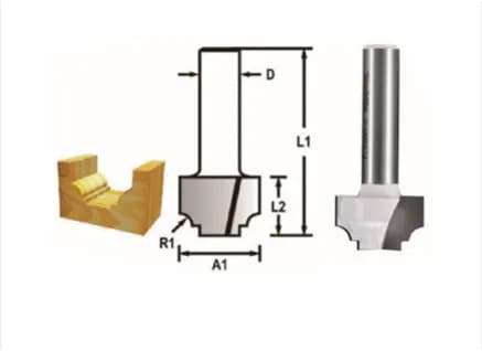 Makita D-48256 Freze Bıçağı 8x19 mm