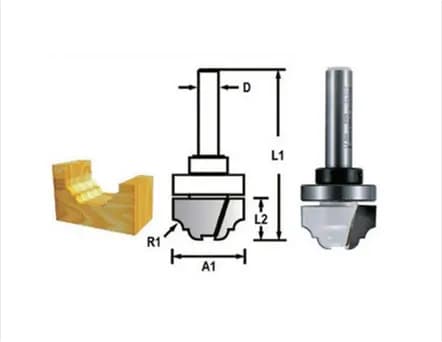 Makita D-48262 Freze Bıçağı 8x22 mm