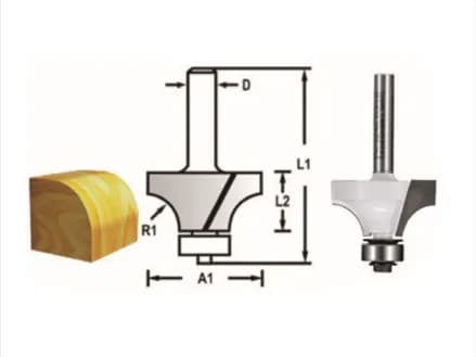 Makita D-48359 Freze Bıçağı 8x19 mm