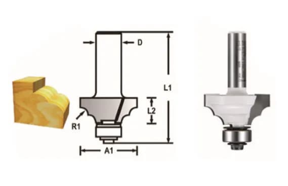 Makita D-48577 Freze Bıçağı 8x28.6 mm