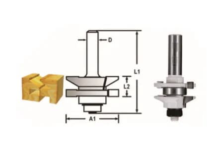 Makita D-48898 Freze Bıçağı 12x41 mm
