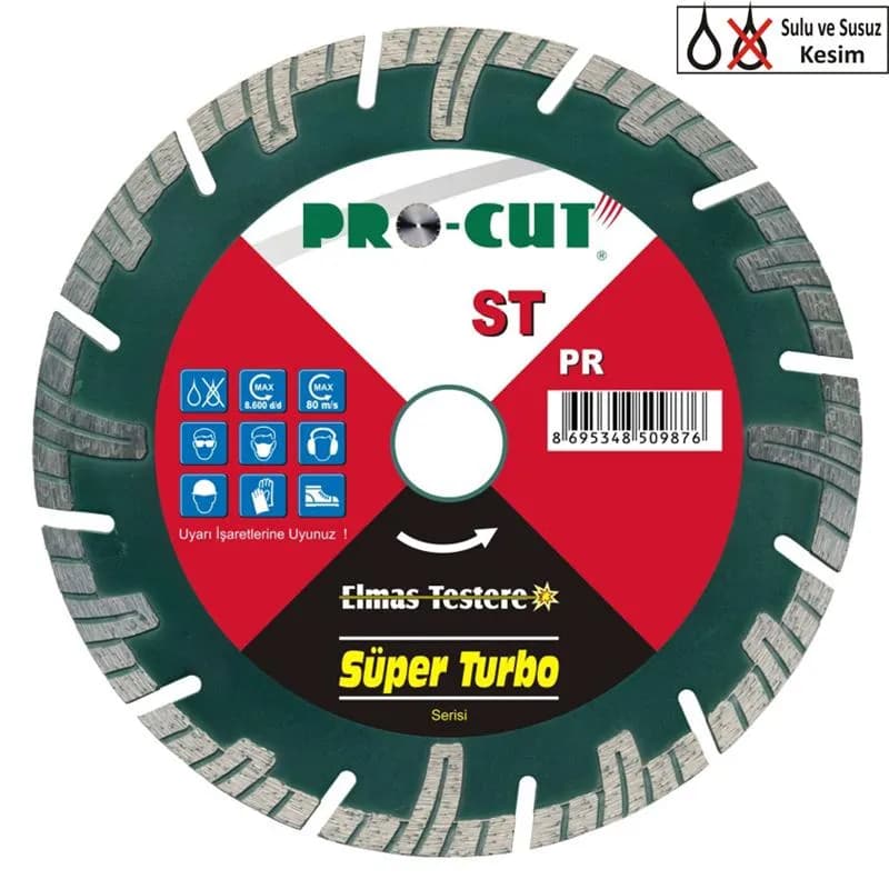Procut PR50985 Süper Turbo Testere 115 St