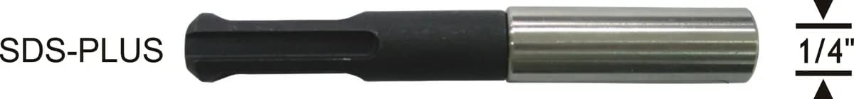 Proscr SCR03035 Sds - Plus Adaptörü 7mmx 1/4"