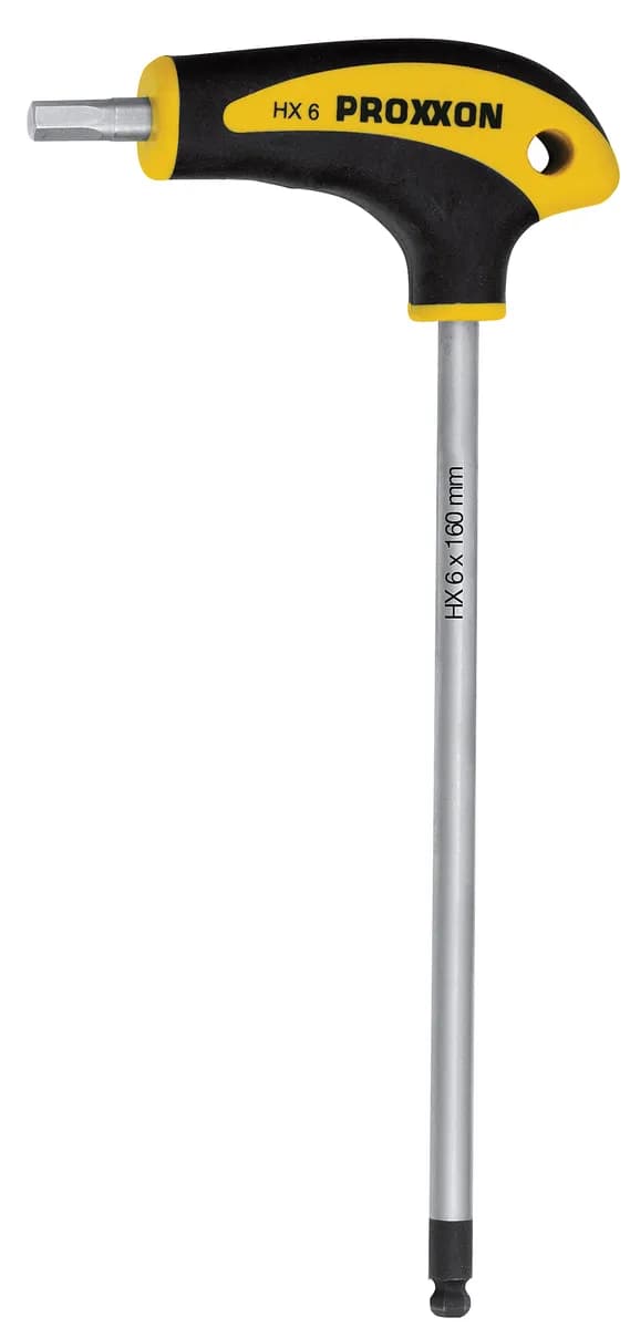 Proxxon Endüstriyel 22410 T Tip Bombe Başlı Allen Anahtar 5 mm